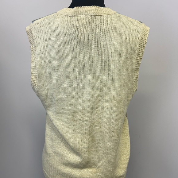 Koret City Blues Knitted Sweater Vest, 55% Ramie, 45% Cotton ( Size S ) - Picture 3 of 7